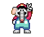 Elephant Mario (Super Mario World-Style) - Mario Customs
