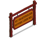 Mt. Swartzwelder Cider Mill Sign - The Simpsons: Tapped Out