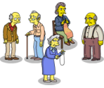 Crowd of Cranky Elderly - The Simpsons: Tapped Out