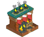 Tire Fireplace - The Simpsons: Tapped Out