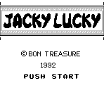 Title & Map Screen - Jacky Lucky