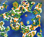 World Map - Dragon Quest 6: Realms of Revelation