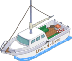Live-4-Ever Boat - The Simpsons: Tapped Out
