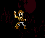 Trevor Belmont (Mega Man 8-bit Deathmatch-Style) - Castlevania Customs