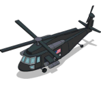 US Army Alien Hunting Helicopter - The Simpsons: Tapped Out