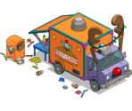 Reindeer Burger Truck - The Simpsons: Tapped Out