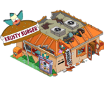 Wrecked Krusty Burger - The Simpsons: Tapped Out
