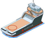 Redstar Barge - The Simpsons: Tapped Out