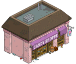 Boarded-Up Candy Shoppe - The Simpsons: Tapped Out