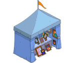 Boardwalk Art Tent - The Simpsons: Tapped Out
