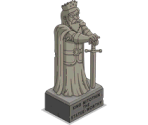 King Mitothin Statue - The Simpsons: Tapped Out