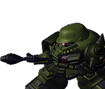 Zaku II Kai Commander Type - SD Gundam G Generation World