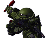 Zaku II Kai - SD Gundam G Generation Overworld