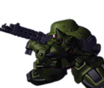 Zaku II Kai Commander Type - SD Gundam G Generation Overworld