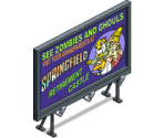 Zombies and Ghouls Billboard - The Simpsons: Tapped Out