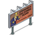 Zombie Years Billboard - The Simpsons: Tapped Out