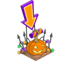 Spooky Dark Plunger - The Simpsons: Tapped Out
