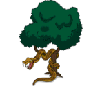 Giant Snake in a Tree - The Simpsons: Tapped Out