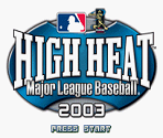 Company Screens & Title Screen - High Heat Major League Baseball 2003