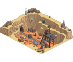 Sands of Space Exterior Set - The Simpsons: Tapped Out