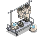 Sands of Space Costume Rack - The Simpsons: Tapped Out