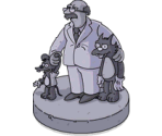 Roger Meyers Sr. Statue - The Simpsons: Tapped Out