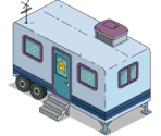 Milhouse's Trailer - The Simpsons: Tapped Out