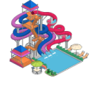 Mt. Splashmore Slide - The Simpsons: Tapped Out