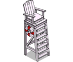 Lifeguard Tower - The Simpsons: Tapped Out
