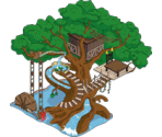 Waterslide Tree - The Simpsons: Tapped Out