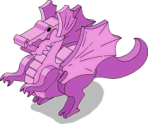 Earthland Realms Blocko Dragon - The Simpsons: Tapped Out