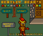 Title Screen - Bentley Bear's Alphabet Tutor