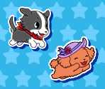 Wii Menu Icon & Banner - Minna de Asobou: Koinu de Kururin (JPN)
