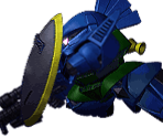 Gelgoog Gato Custom - SD Gundam G Generation Overworld