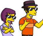 Antoine and Zora - The Simpsons: Tapped Out