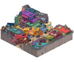 Food Truck Graveyard - The Simpsons: Tapped Out