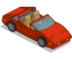 Krusty's Sports Car - The Simpsons: Tapped Out