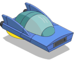 Parked Hover Car - The Simpsons: Tapped Out
