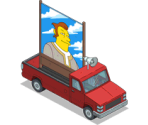 Movementarian Ad Truck - The Simpsons: Tapped Out