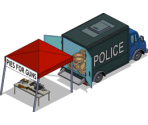 Pies for Guns Booth - The Simpsons: Tapped Out