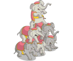 Elephant Pyramid - The Simpsons: Tapped Out