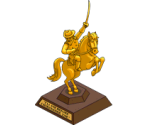 Rommelwood Statue - The Simpsons: Tapped Out