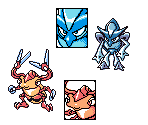 Monsters - Space-Net: Cosmo Red / Cosmo Blue (JPN)
