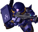 Hizack Cannon - SD Gundam G Generation Overworld