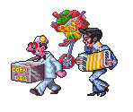 Circus Enemies - Ninja Clowns