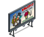Krusty's Kristmas Karol Billboard - The Simpsons: Tapped Out