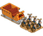 Krusty Sleigh - The Simpsons: Tapped Out