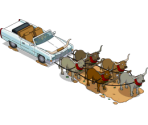 The Rich Texan Sleigh - The Simpsons: Tapped Out