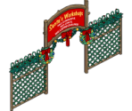 Santa's Workshop Sign - The Simpsons: Tapped Out