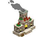 Giant Outdoor Fireplace - The Simpsons: Tapped Out